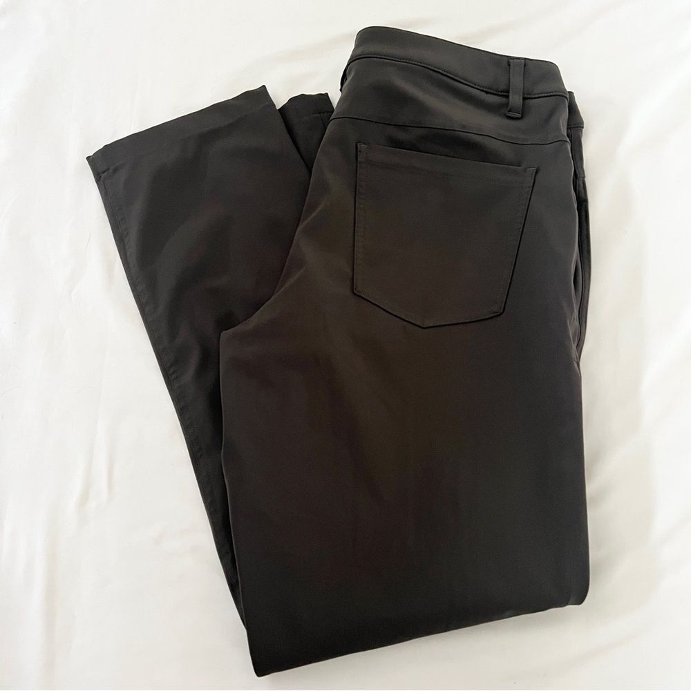 Lululemon ABC Classic Fit 5 Pocket Pants Men's 32 Gray 28” Inseam